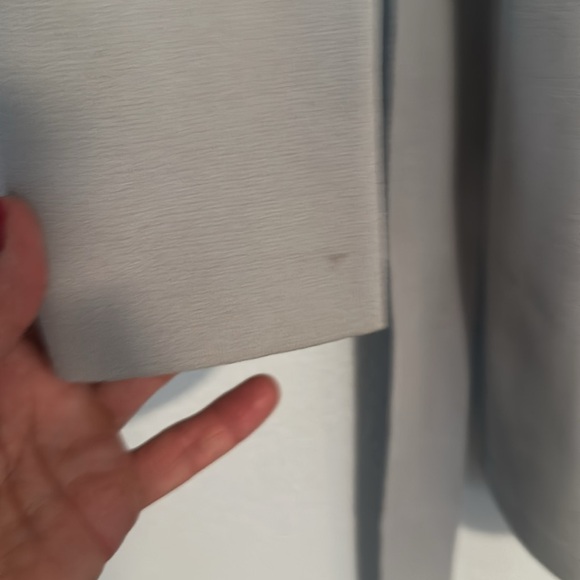 Safiyaa beautiful gray tunic belted off shoulder top 8 - Picture 11 of 15